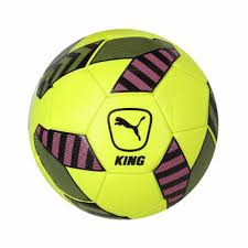 Pelota Fútbol Puma King Amarillo/Rosa/Negro